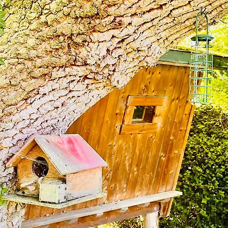 La Perchee Du Trappeur Lüks kamp alanı Écrainville